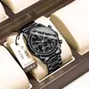 Marca Suiza Transfronteriza Nuevo Reloj para Hombre Multifunción Luminoso de Cuarzo Transmisión en Vivo Dropshipping