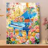Casa de Flores junto al Mar Pintura al Óleo Digital DIY 2026 Nueva Pintura Acrílica Relleno Manual para Colorear Pintura Decorativa Sanadora