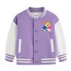Casaco de outono para meninos e meninas outono e inverno 2023 novo bebê tubarão roupa infantil uniforme de beisebol infantil top de primavera e outono