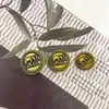 Novo Botão de Liga de Metal Vintage Padrão de Elefante Botão Redondo Jaqueta de Terno Casaco Suéter Fivela Decorativa Costurada à Mão