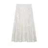 Para Comercio Exterior Europeo y Americano Transfronterizo Ropa de Mujer Aliexpress Más Vendido Verano Volantes Cordón en la Cintura Top + Conjunto de Falda