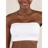 Sujetador de copa fija para comercio exterior transfronterizo, talla grande, cómodo, sin varillas, moldeador del cuerpo, tiras antideslizantes de silicona, tirantes desmontables, sujetador sin tirantes