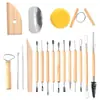 Herramientas de Cerámica Transfronterizas Set Multifuncional Palillo para Píldoras Punto Perforador Bolígrafo de Indentación Escultura en Arcilla Blanda Talla Herramientas de Arcilla DIY