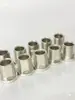 Tornillo Hueco de Rosca Fina M6M8M10M12 Agujero Hexagonal Roscado Cabeza Redonda Junta Roscada Tubo Hueco Espárrago