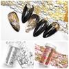 Papel de aluminio dorado de celebridades japonesas en línea Sally net, papel de aluminio dorado, fragmento de papel de aluminio plateado, papel de aluminio de malla para uñas DIY, papel de transferencia, decoración