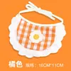 Toalla de Saliva para Gatos y Perros Transfronteriza, Babero Lindo para Mascotas, Collar Babero Ajustable para Gato, Suministros para Mascotas Gato, Babero de Cumpleaños de Doble Cara