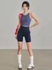 Conjunto de Ropa Deportiva Chaleco Shorts para Ciclismo al Aire Libre Correr Ejercicio Tallas Grandes Chica con Sobrepeso Tenis Pilates Yoga Fitness