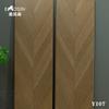 Piso Estilo Europeu de Fábrica Espinha de Peixe Parquet Composto Reforçado Piso Resistente ao Desgaste Aquecimento por Piso Quente Quarto Piso Composto com Textura de Madeira de Engenharia