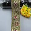 Estilo Étnico Chinês Clássico Fio de Ouro Fios Clássicos Contas Renda Bordada Acessórios para Pescoço Venda Direta Atacado Transfronteiriço