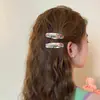 Pinza para el Cabello Ovalada de Lunares de Colores 2025 Nuevo Dulce y Fresco Pinza Lateral para Flequillo Mechones Pinza para el Cabello Plateada Accesorios para el Cabello