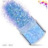 Cor mágica Superfine + Fragmento Misturado 12 Cor Nail Art Lantejoulas Conjunto Matte Pearlescent Nail Art jóias diamante unhas adesivos