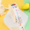 Snack Pastel de Cumpleaños Cinta Guardería Tienda de Panadería Caja de Regalo Cinta Decorativa Cinta con Logo Impreso Cinta de Recuerdo Personalización
