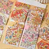Pegatinas de Paisajismo Zaomu Rincón Delicioso Cabaña Estéreo 3D Niños Hecho a Mano DIY Decoración de Escena Miniatura Pegatinas de Material