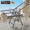 Estante Plegable para Secar Ropa de Piso Personalizable Más Grueso y Grueso Soporte de Estante para Secar Ropa Estante para Secar Ropa en Balcón Interior