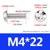 Tornillos de Cabeza Semiredonda de Acero Inoxidable 316 con Agujero Hexagonal, Pernos de Cabeza Hexagonal Iso7380 M3M4M5M6