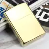 Encendedor de queroseno a prueba de viento de metal con carcasa de cobre ZORRO de Hong Kong, encendedor de combustible clásico 902, placa de luz DIY