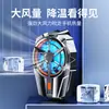 Novo Cooler para Celular X52, Bateria Recarregável Refrigerado a Ar, Clipe Traseiro de Resfriamento para Jogos, Ajuste Sem Fio de 3 Níveis