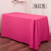 Venda Direta da Fábrica Atacado Transfronteiriço Toalha de Mesa Impressão Toalha de Mesa para Exposição com Impressão de Logotipo Pano para Conferência de Publicidade Exposição Toalha de Mesa Retangular