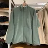 Chamarra de Forro Polar con Cierre para Hombre/Mujer Manga Larga Cuello Alto Chaqueta Cálida Sudadera Ropa Exterior 479792/486114
