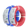 Fábrica de Fios de Silicone Venda Direta no Atacado Ambiental Alta Temperatura Vermelho Preto Marrom Azul Branco Amarelo Fio de Gel de Sílica 24 # 3135 a 12 # Linha