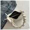 Bolso Plegado Dulce y Elegante de Gran Capacidad, Bolso Tipo Dumpling Único y Moderno para el Viaje Diario, Bolso de Hombro o Axila con Tela Estampada de Estrellas