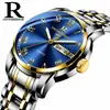 Relógio de Pulso de Quartzo da Moda Ruizhiyuan Shenzhen Relógio Suíço Relógio à Prova d'Água para Comércio Exterior Relógio Masculino de Alto Valor Nome da Marca