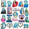 Amuletos Azules para Zuecos Carolee Accesorios Creativos para Zapatos de Jardín Estilo Cantante Clips de Decoración para Agujeros