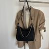 Bolsa de grande capacidade feminina estilo coreano bolsa de corrente da moda 2024 inverno nova bolsa de ombro casual vintage viajante