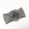 Diadema Elástica Suave para Bebé Estilo Europeo y Americano, Linda Diadema de Nylon de Color Sólido Floral para Niños, Estilo Delgado para Todas las Estaciones, Accesorios para Bebé