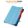 Funda protectora para Redmi Pad SE 8.7 2024, funda de cuero anticaída, funda trasera ultrafina con soporte triple, cubierta trasera completa