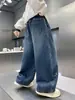 Jeans para niño para primavera y otoño 2026 estilo nuevo, look elegante y genial para niños mayores, ropa de otoño para niño, pantalones de pierna recta para niño para otoño