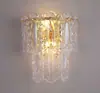 Lámpara de Pared de Cristal de Acero Inoxidable Lámpara de Mesita de Noche para Dormitorio Color Cromo Plateado Atenuación de Tres Colores Incluye Fuente de Luz GLED - Estilo V Bauhaus Hierro