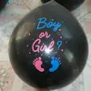 Balão de Látex Revelação 36 polegadas Menino Menina Menino ou Menina Balão de Gênero Balão para Festa de Aniversário de Bebê