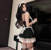 Gui Yun Ropa Interior Sexy Cosplay de Maid Sexy Uniforme Deseo Puro Ropa Interior Diversión Cama Pasión Traje de Maid qqny