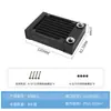 Radiador de Refrigeración por Agua de Aluminio Puro de 80 Filas y 160 Filas Caja Itx Motor Mini Radiador de Refrigeración para Motocicleta Eléctrica Disipador de Calor DIY para Computadora