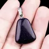 1457-20mm Colgante Trapezoide Cristal Natural Piedra Semipreciosa Colgante Geométrico Accesorios para Pendientes Collar DIY