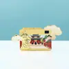 Atracciones Turísticas de China Imanes para Refrigerador de Souvenir Imanes Estéreo 3D Venta al por Mayor Serie Jiangsu Imanes para Refrigerador Ciudad de Metal