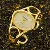 Nuevo Reloj de Pulsera para Mujer de Aleación de Alta Venta, Elegante y de Moda Estilo Pulsera para Mujer, Envío Directo de Una Pieza