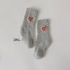 Venta de Liquidación al por Mayor Calcetines para Niños Espesados Estilo Coreano Calcetines de Moda Patrón de Corazón Niños Niñas Base de Toalla Calcetines Deportivos de Caña Media