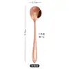 Colher de Aço Inoxidável Flor Dourada Japonesa Colher para Misturar Café Flor de Cerejeira/Rosa Criativa Japonesa e Coreana