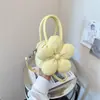 Bolso de mano de moda transfronterizo con lunares frescos, bolso tipo concha versátil de diseño nicho y moderno, bolso cruzado casual dulce con estampado floral
