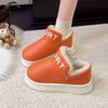 Suporte para Sapatos Femininos Personalizados Transfronteiriços, Veludo de Inverno Espessado Antiderrapante, à Prova de Neve e Quentes, Sapatos Casuais, Sapatos Antiderrapantes e Impermeáveis para Mães