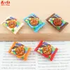 Nova Série de Biscoitos Divertidos, Brinquedos de Comida Simulada, Acessórios de Resina Cola de Creme DIY, Acessórios de Cabelo, Presilhas de Cabelo, Pingentes para Capa de Celular