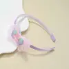 Nueva Diadema de Malla con Lentejuelas de Alta Calidad Europea y Americana para Niñas Estilo Dulce y Lindo de Princesa Accesorio para el Cabello con Lazo