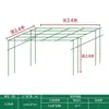 Soporte de montaje para pérgola de uvas para patio exterior, estructura trepadora para maracuyá y calabaza amarga, enrejado de hierro forjado, estructura trepadora para plantas de balcón