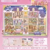Pegatinas de Paisaje en Miniatura para Journaling, Pegatinas Decorativas 3D de Tamaño Grande, Disponible para Dropshipping
