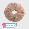 Scrunchie de Toalha para Secar Cabelo Extra Grande, Elástico de Cabelo de Pelúcia Fortemente Absorvente, Suave nos Cabelos, Dupla Utilização para Lavar o Rosto e Secar o Cabelo
