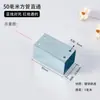 Accesorios para Tubería Cuadrada de Hierro Tubo Cuadrado Conector para Tubo Cuadrado Tubería de Hierro Galvanizado Conector de Tres Vías 50X50 Borde de Escalera