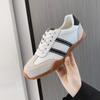 Tênis de treino retro alemão feminino 2024 novo Joker feio fofo casual tênis plano casual plus size sapatos femininos 41-43