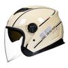 Capacete BYB Novo Classe A GB Certificado 3C para Moto Veículo Elétrico Capacete Feminino Universal para Quatro Estações Antiembaçante Lente Dupla